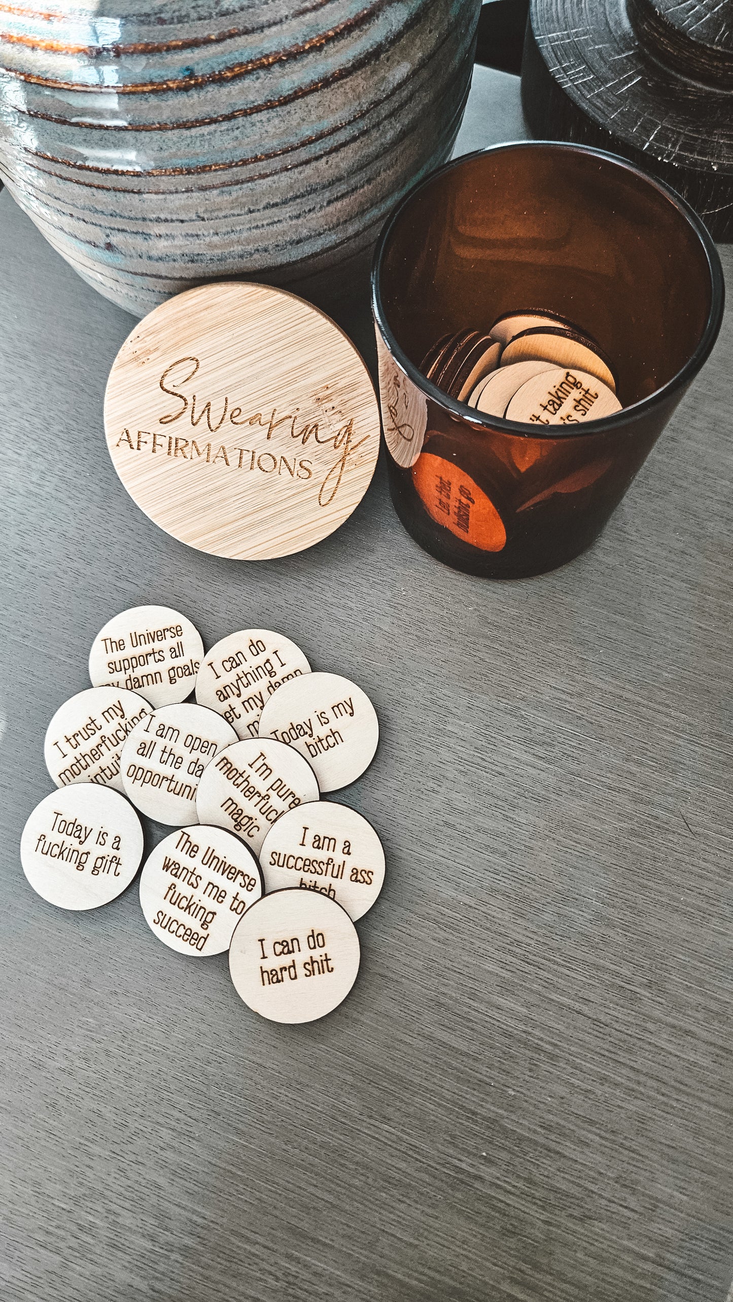 Swearing Affirmations Jar