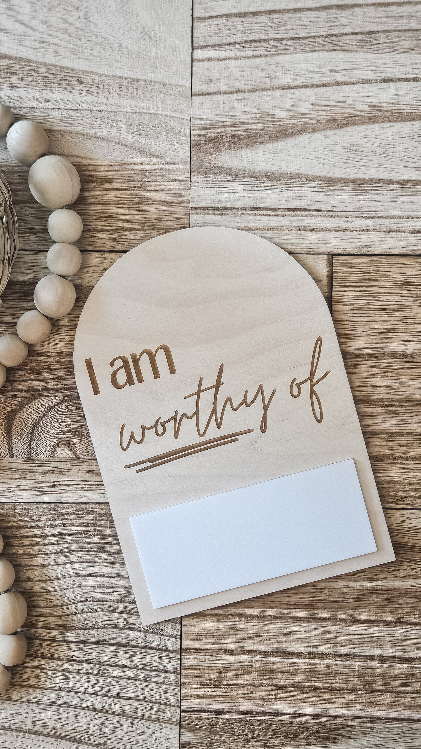 I Am Worthy of...