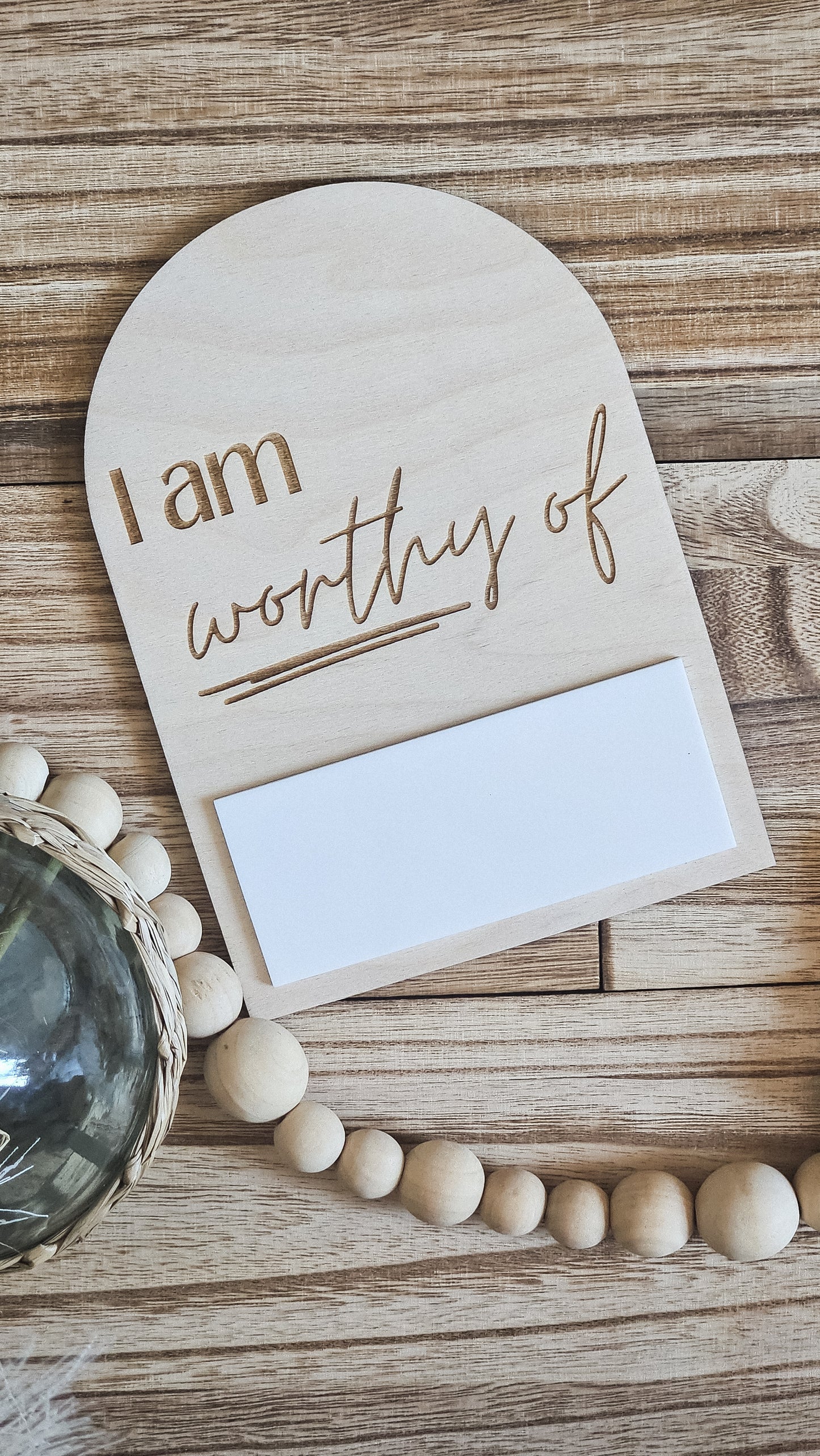 I Am Worthy of...
