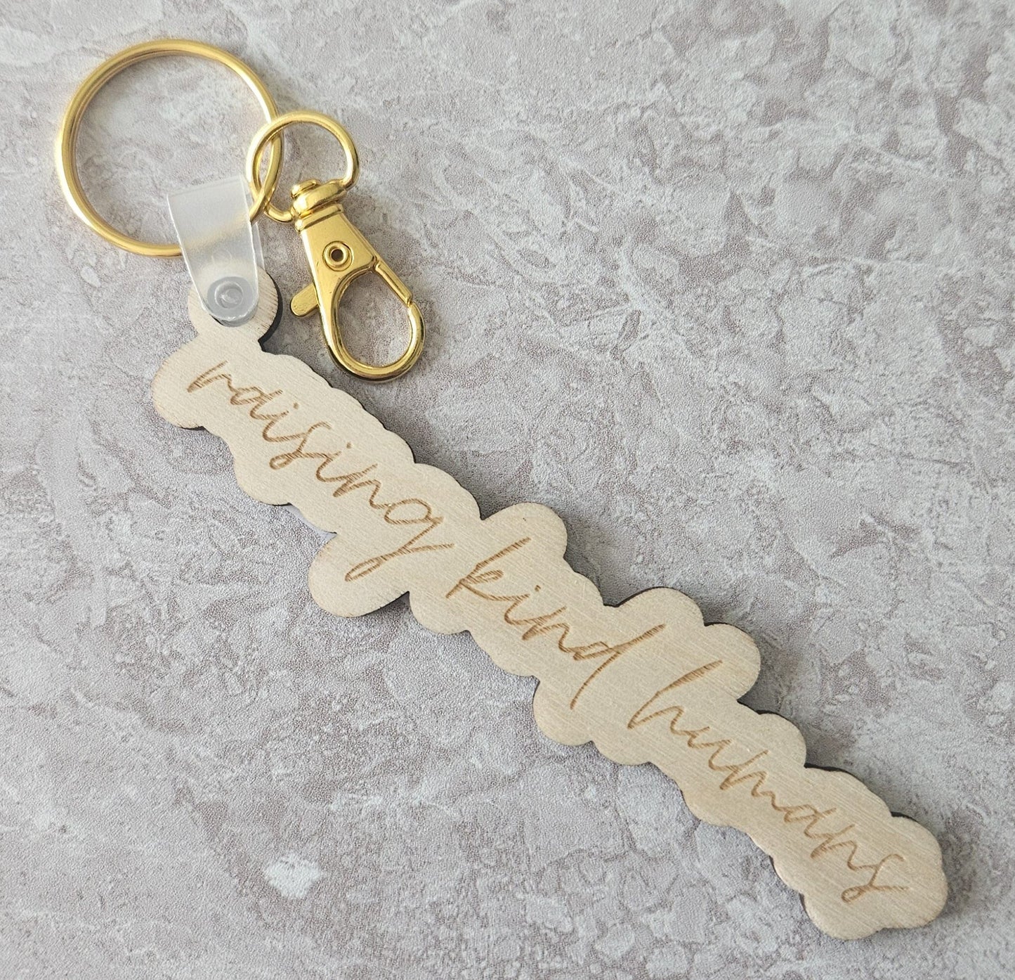 Raising Kind Humans Keychain