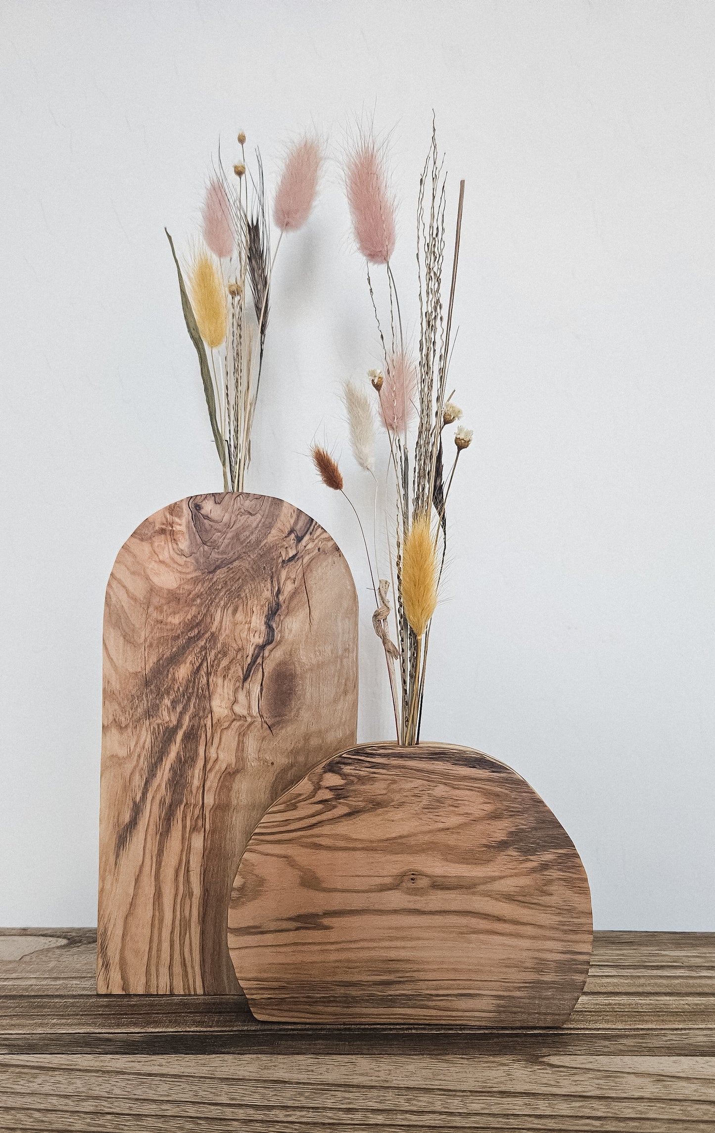 Olivewood Vases