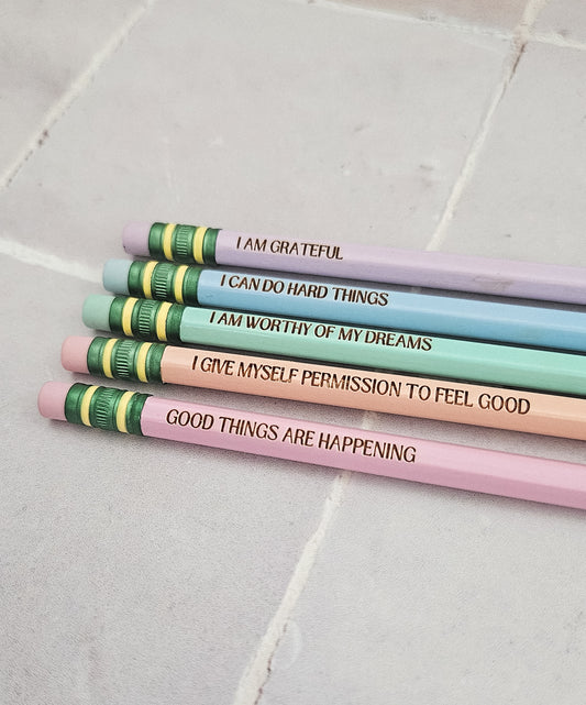 Affirmation Pencils